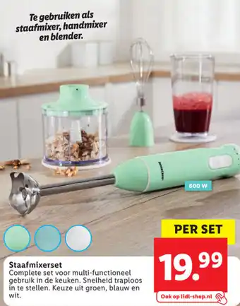 Lidl Staafmixerset aanbieding