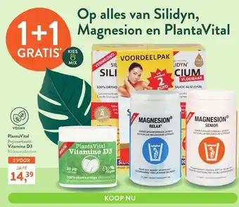 Holland & Barrett Plantavital vitamine d3 60kauwtabletten aanbieding