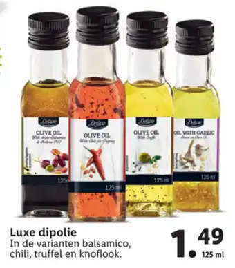 Lidl Delicieux Luxe dipolie 125ml aanbieding