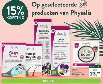 Holland & Barrett Physalis collageen boost 12 sachets aanbieding