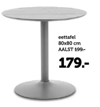 Woonexpress Eettafel 80x80 cm aalst aanbieding