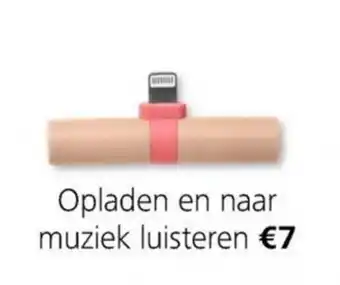 Flying Tiger Opladen en naar muziek luisteren aanbieding