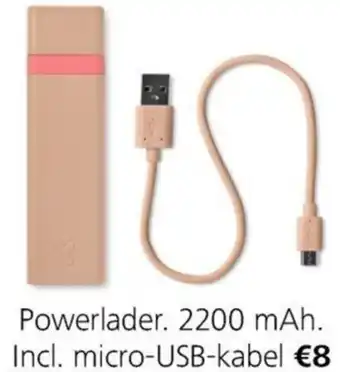 Flying Tiger Powerlader 2200 mah incl. micro-usb-kabel aanbieding