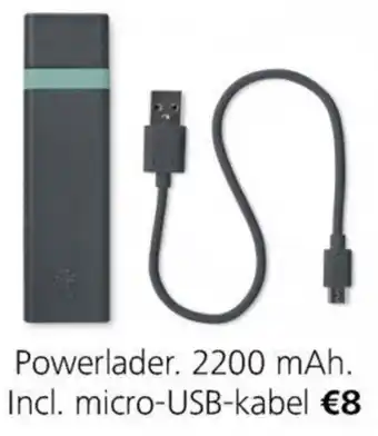 Flying Tiger Powerlader 2200 mah incl. micro-usb-kabel aanbieding