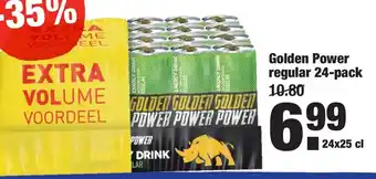 ALDI Golden Power regular 24*250ml aanbieding