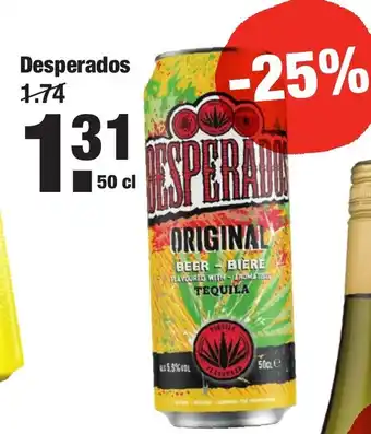 ALDI Desperados 500ml aanbieding