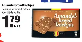 ALDI Amandelbroodkoekjes 175g aanbieding