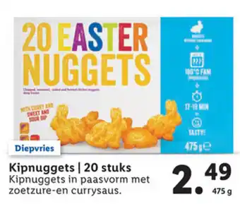 Lidl Kipnuggets 475g aanbieding