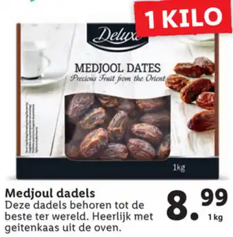 Lidl Delicieux Medjoul 1kg aanbieding