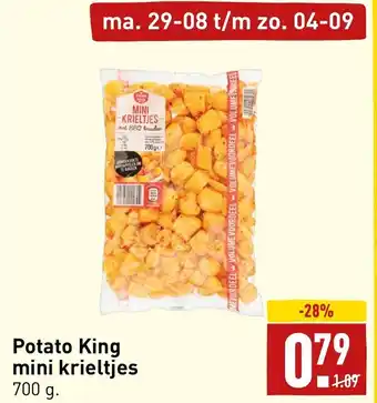 ALDI Potato king mini krieltjes 700G aanbieding