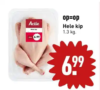 ALDI Hele kip 1.3KG aanbieding