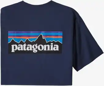 Carl Denig Patagonia men's p-6 logo responsibili-tee aanbieding