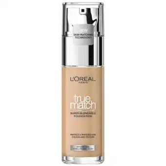 Double F Online L'oréal paris l'oréal true match foundation - r3/c3 beige rose aanbieding