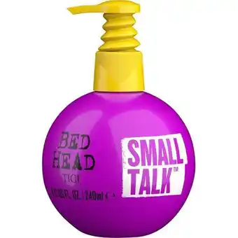 Hairandbeautyonline.com Tigi bed head style small talk 240ml aanbieding