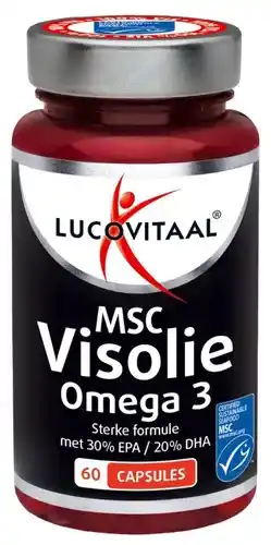 Holland & Barrett Lucovitaal msc visolie omega 3 (60 capsules) aanbieding