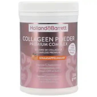 Holland & Barrett Holland & barrett collageen premium complex poeder - 324g aanbieding