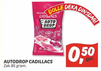 Dekamarkt Autodrop cadillacs 85 gram. aanbieding