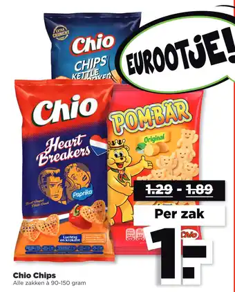 PLUS Chio chips aanbieding