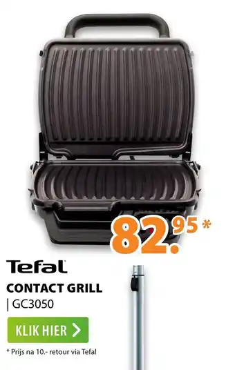 Expert Tefal contact grill GC3050 aanbieding