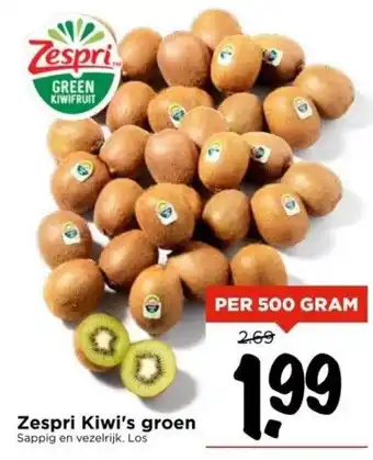 Vomar Voordeelmarkt Zespri kiwi's groen aanbieding