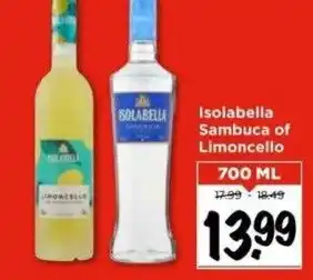 Vomar Voordeelmarkt Isolabella sambuca of limoncello aanbieding