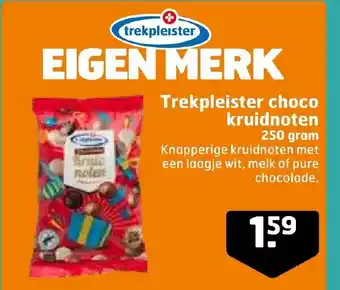 Trekpleister Choco kruidnoten 250 gram aanbieding