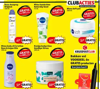 Kruidvat Clubacties alleen met jouw kaart! aanbieding