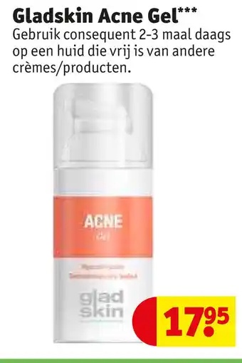 Kruidvat Gladskin acne gel aanbieding