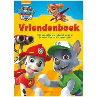 Top1Toys Vriendenboek paw patrol aanbieding