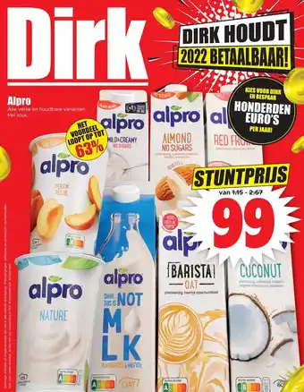 Dirk Alpro per stuk aanbieding