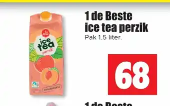 Dirk 1 de Beste ice tea perzik aanbieding