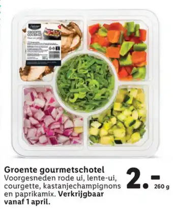 Lidl Delicieux  Groente gourmetschotel 260g aanbieding