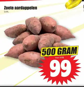 Dirk Zoete aardappelen 500 gram aanbieding