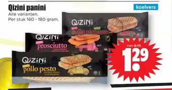 Dirk Qizini panini 160 - 180 gram aanbieding