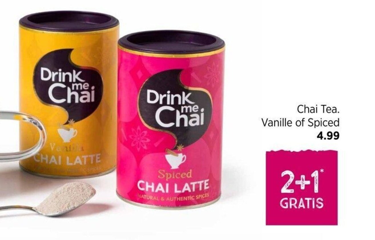 Chai Tea Vanille of Spiced aanbieding bij Xenos
