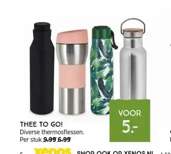 Xenos Thee to go! aanbieding