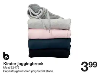 Zeeman Kinder joggingbroek Maat 92-176 aanbieding