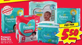 Nettorama Pampers Baby-Dry aanbieding