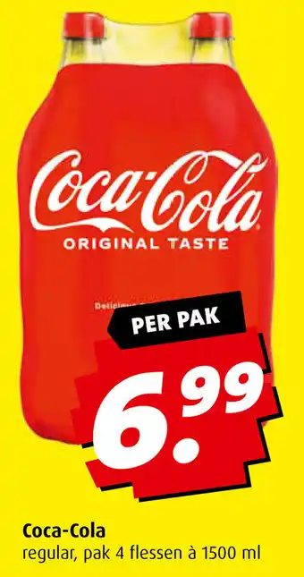 Boni Coca cola 1500ML aanbieding