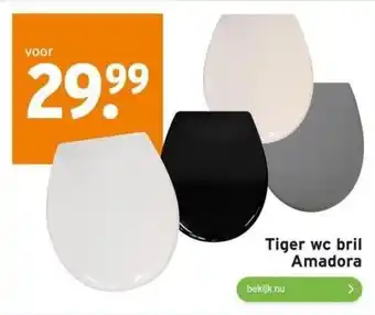 GAMMA Tiger wc bril amadora aanbieding