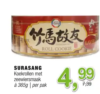 Amazing Oriëntal Surasang koekrollen met zeewiersmaak aanbieding