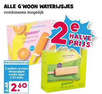 Boon`s Markt Alle g'woon waterijsjes aanbieding