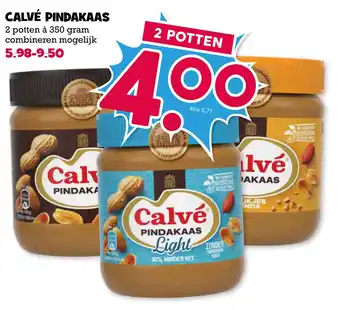 Boon`s Markt Calvé pindakaas aanbieding