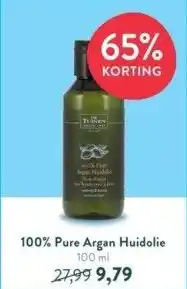 Holland & Barrett 100% pure argan huidolie aanbieding