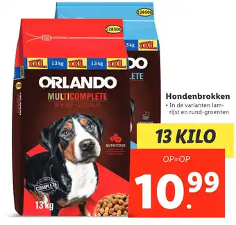 Lidl Hondenbrokken aanbieding