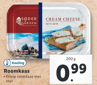 Lidl Roomkaas aanbieding