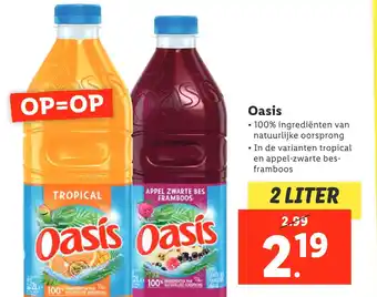 Lidl Oasis aanbieding