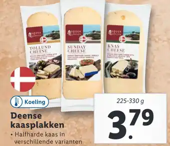 Lidl Deense kaasplakken aanbieding