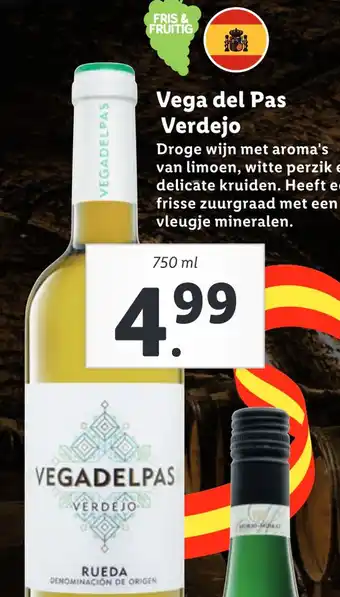 Lidl Vega del pas verdejo aanbieding