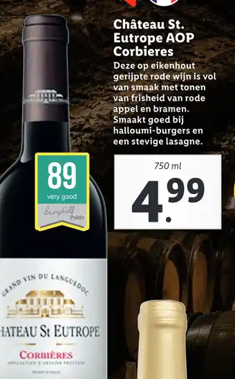 Lidl Château st. eutrope aop corbieres aanbieding